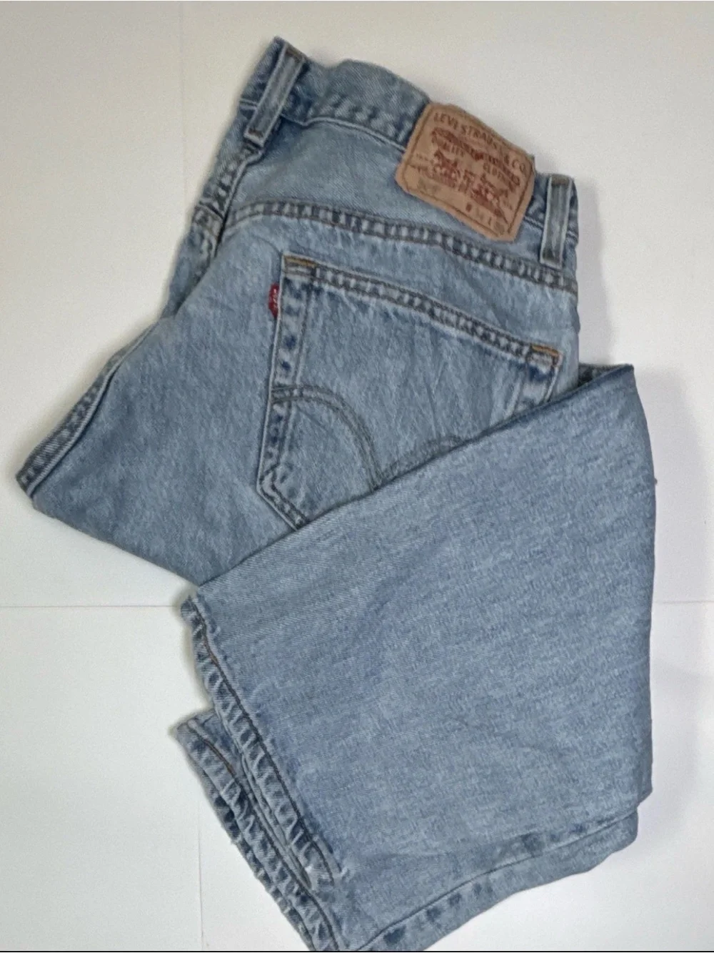 Levi's 505 Men's Light Blue Relaxed Fit Jeans 34x30